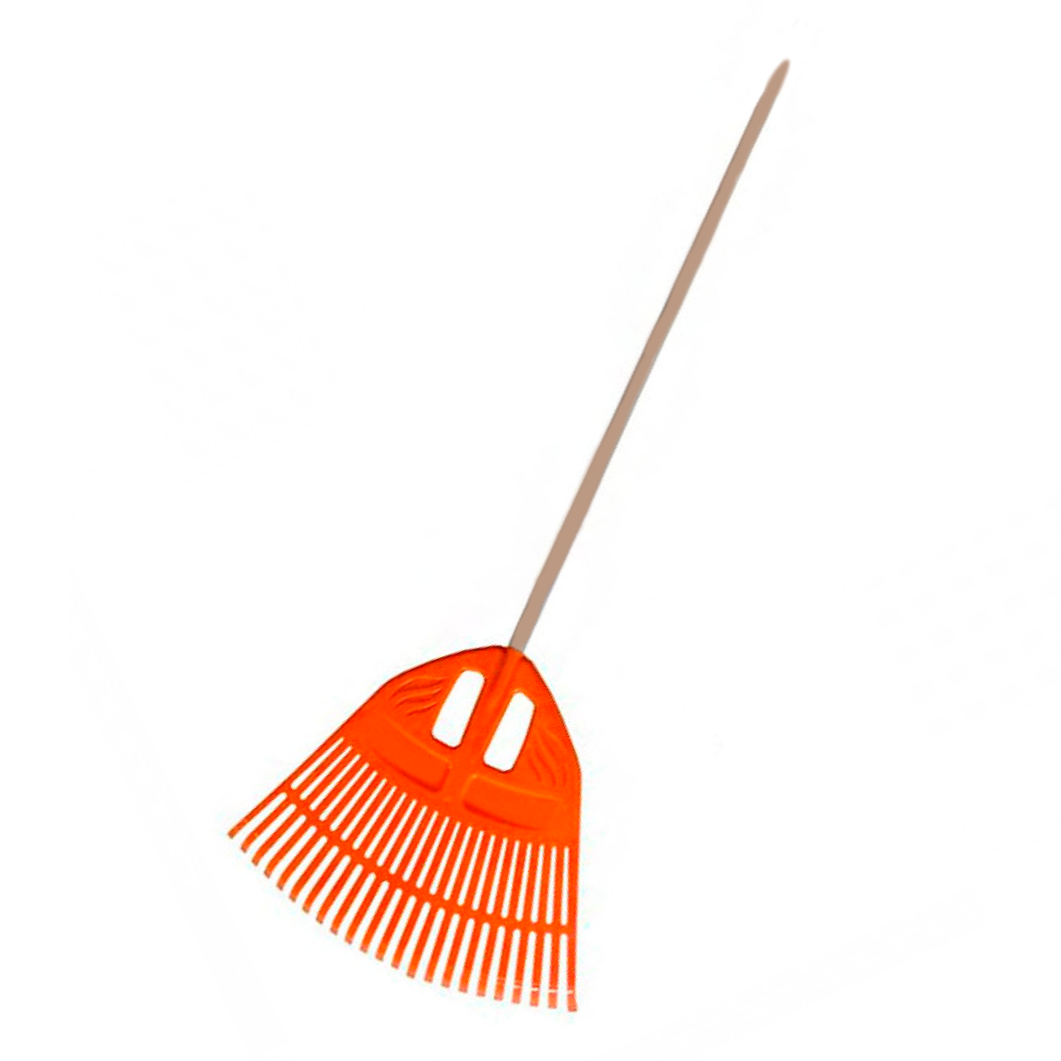 Грабли веерные, 50x45 см, пластмассовые