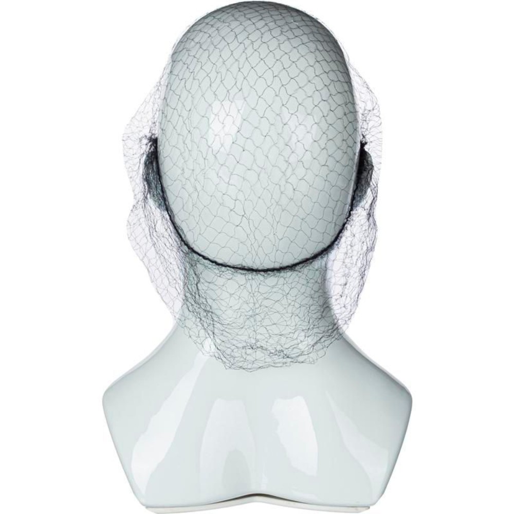 Сетка одноразовая для волос, черный, 100 шт/упак - 3