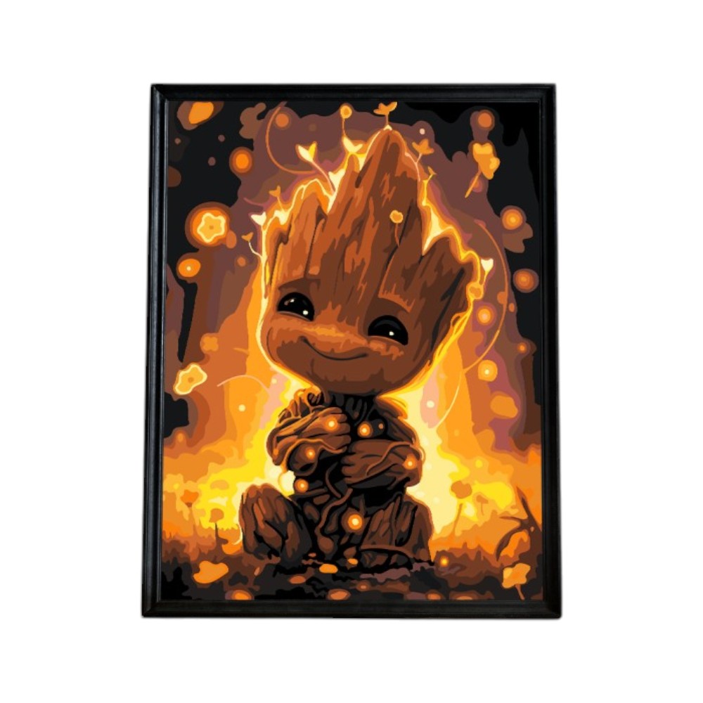 Картина по номерам "Малыш Грут"