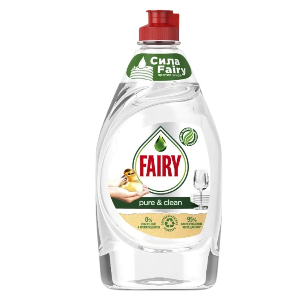 Средство для мытья посуды "Fairy Пьюэр Клин"