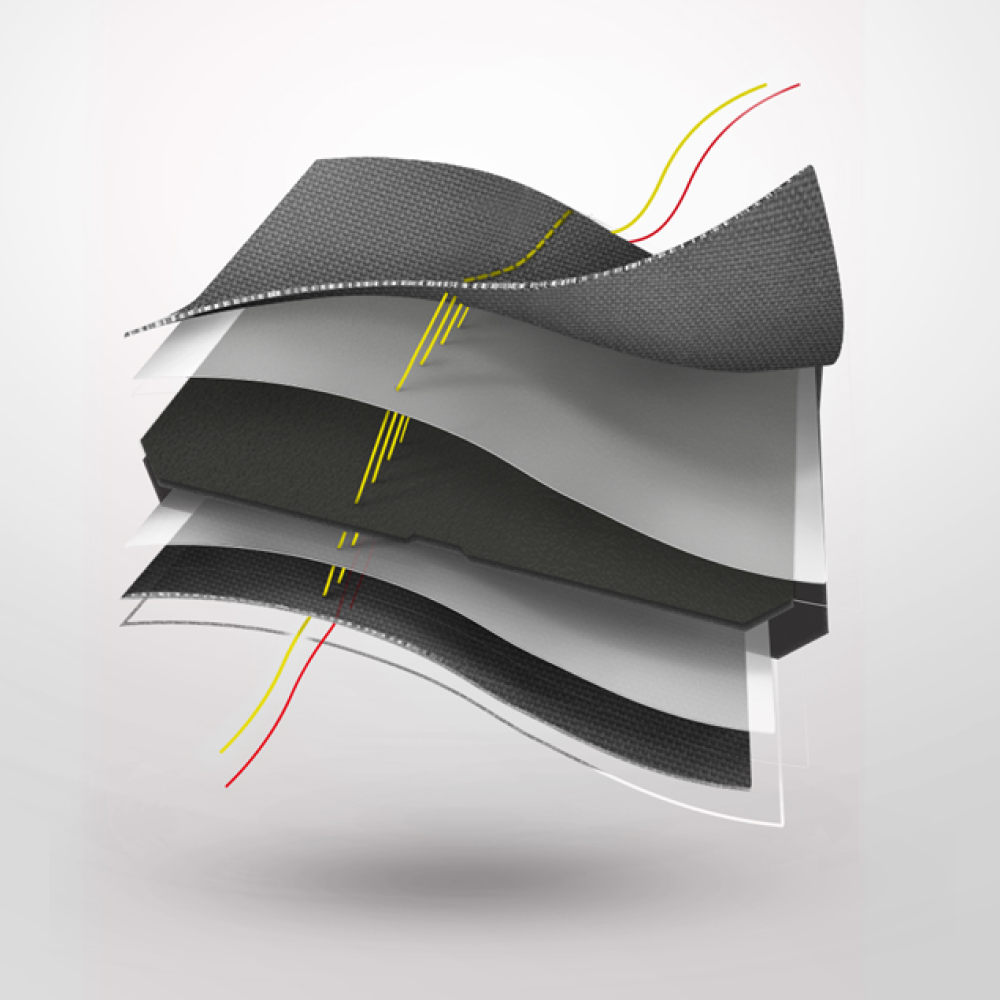 Сумка для инструментов Deli YS DL586119, 360 x 200 x 220 мм, 13 карманов - 5