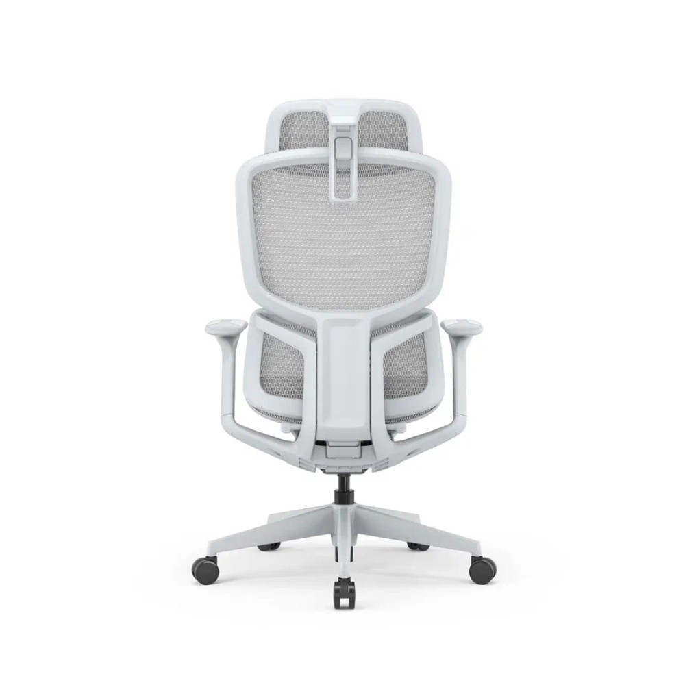 Кресло компьютерное SitZone E-JX-002А, сетка, пластик, белый - 5