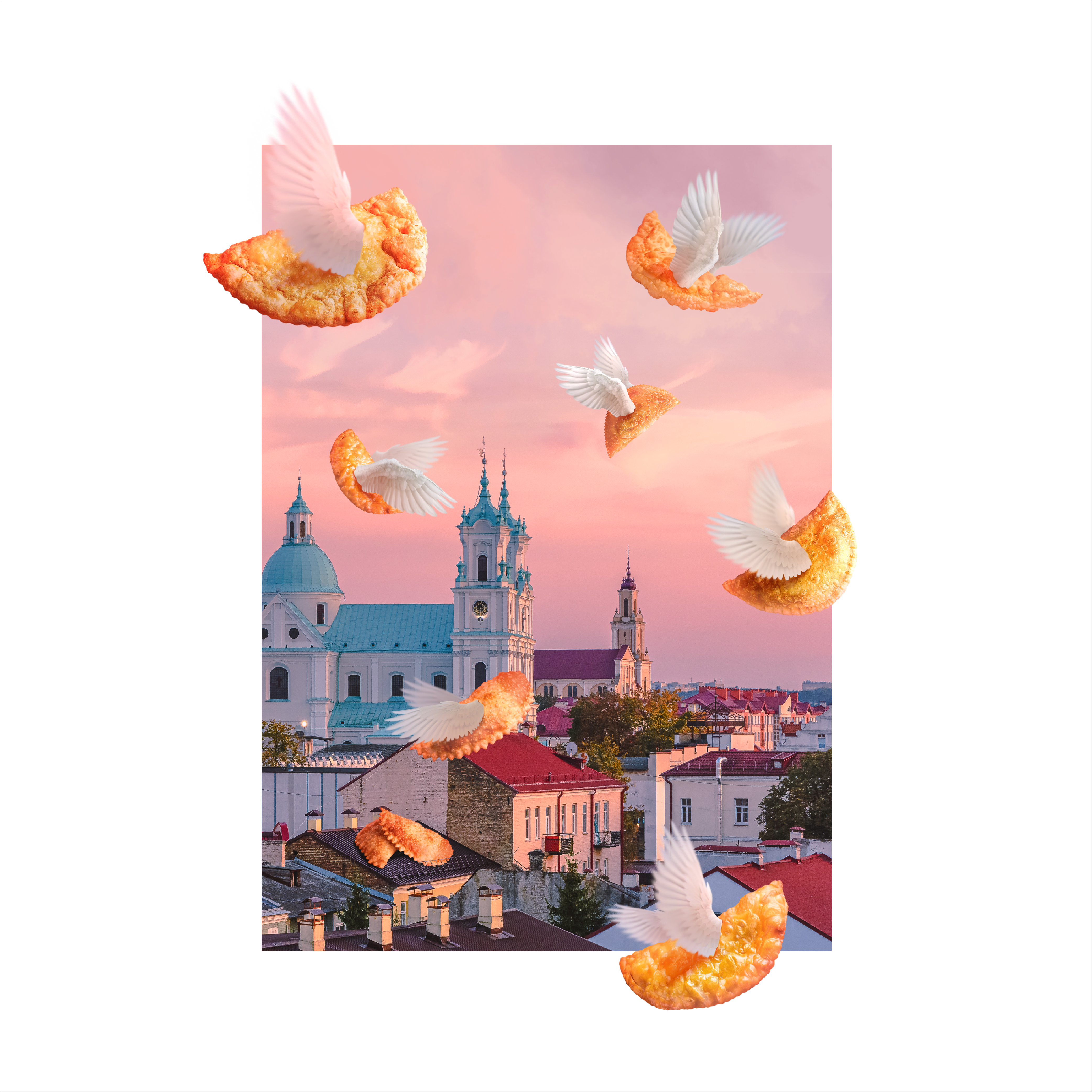 Футболка оверсайз унисекс "Berlin. Гродно", XS-S, темн-синий