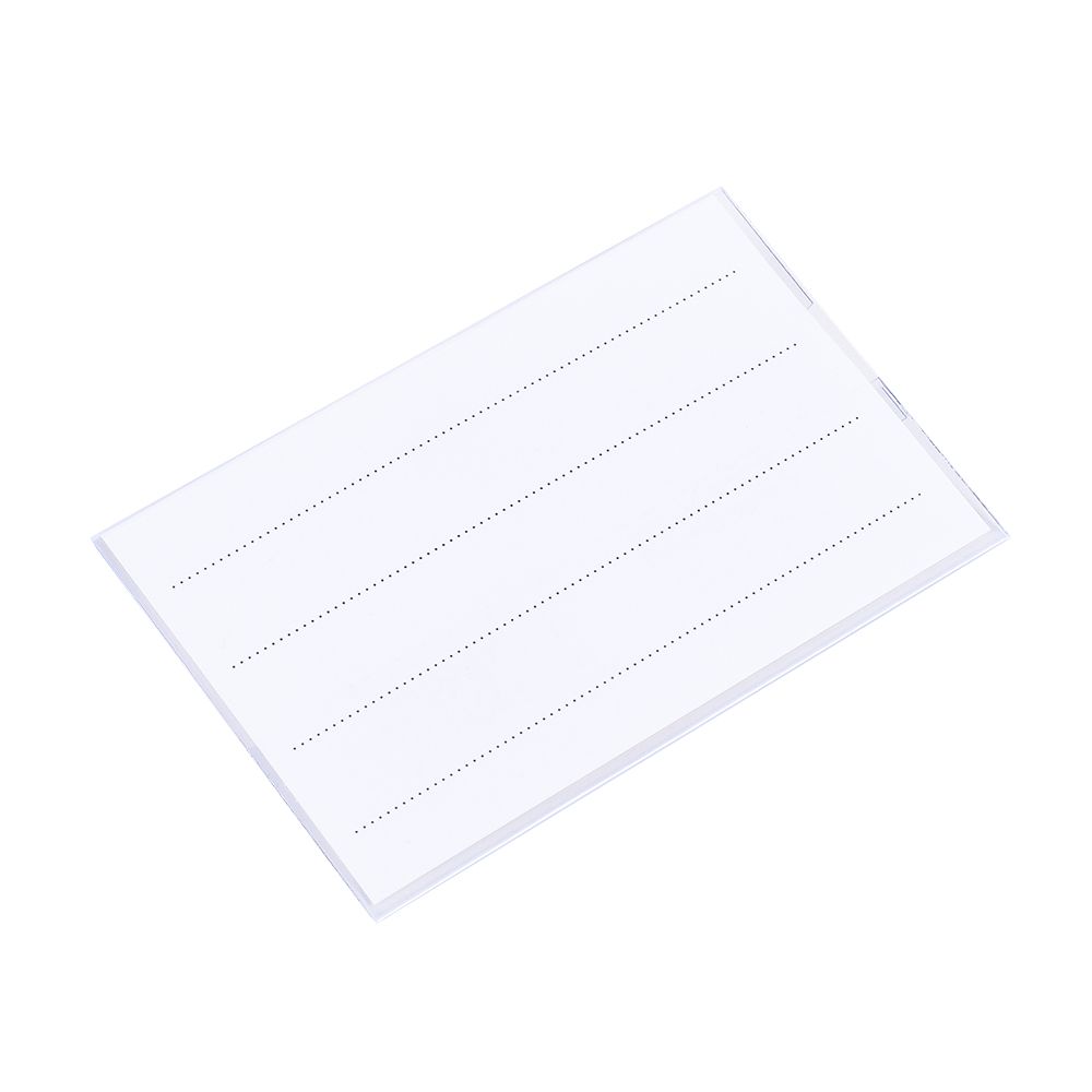 Бейдж с универсальным зажимом "Donau", 57x90 мм, прозрачный