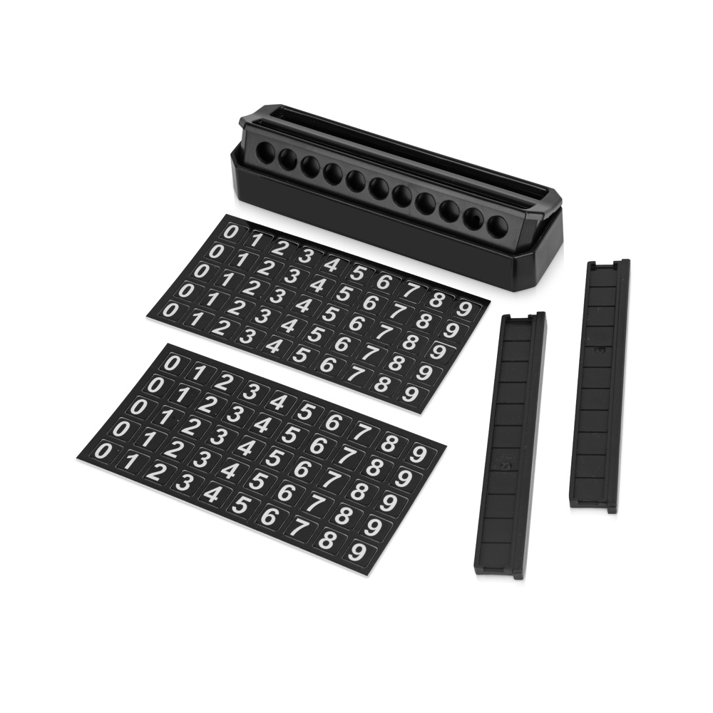 Автовизитка Oasis «Tempark» с номером телефона для временной парковки, черный