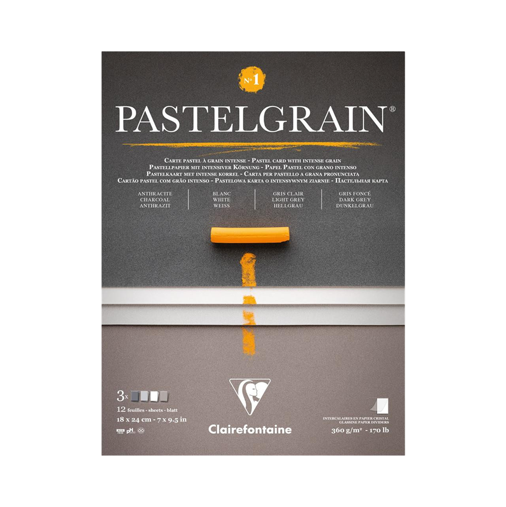 Блок бумаги для пастели "PastelGrain" №1
