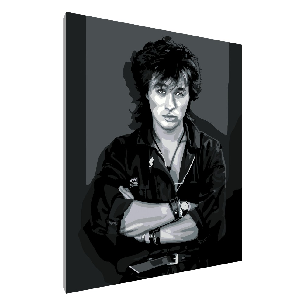 Картина по номерам "Виктор Цой"