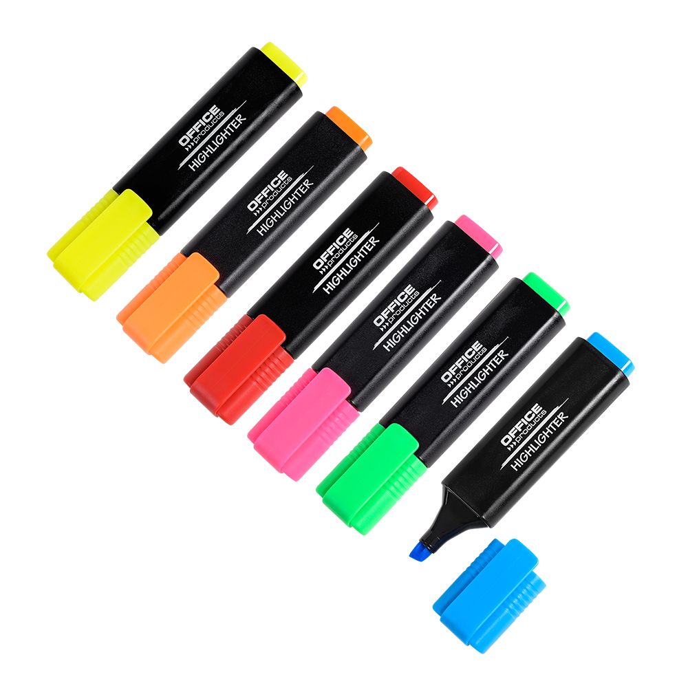 Маркер текстовый "Office Products", желтый