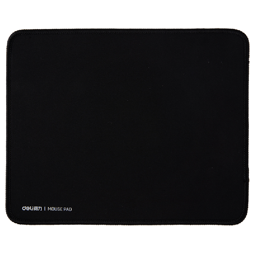 Коврик для мыши Deli "33188", 20x25см, черный