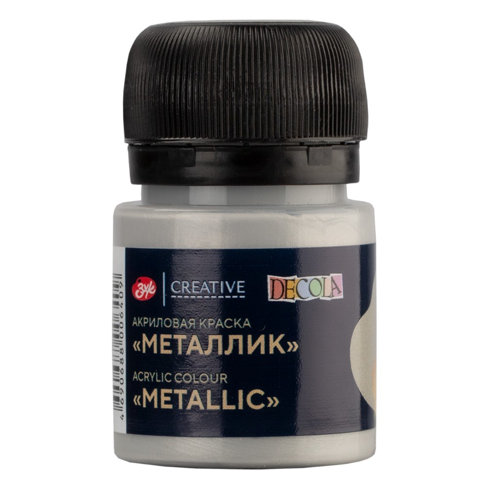 Краска акриловая металлик 