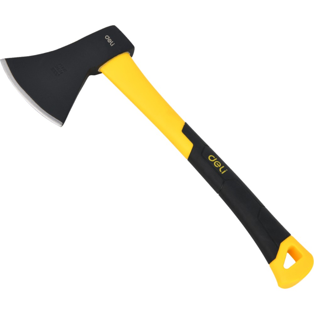 Топор "Deli" 1 кг, фиберглас. рукоятка
