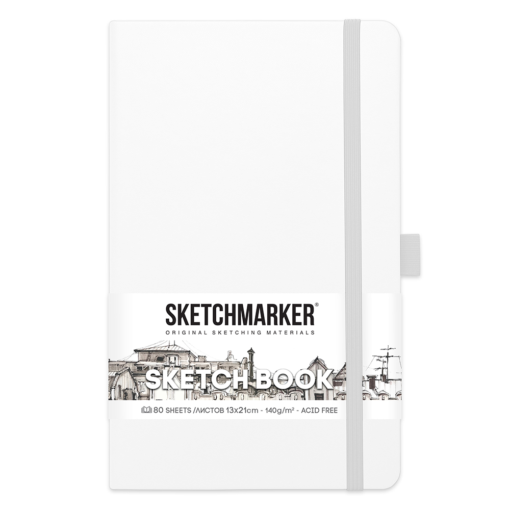 Скетчбук "Sketchmarker", 13x21 см