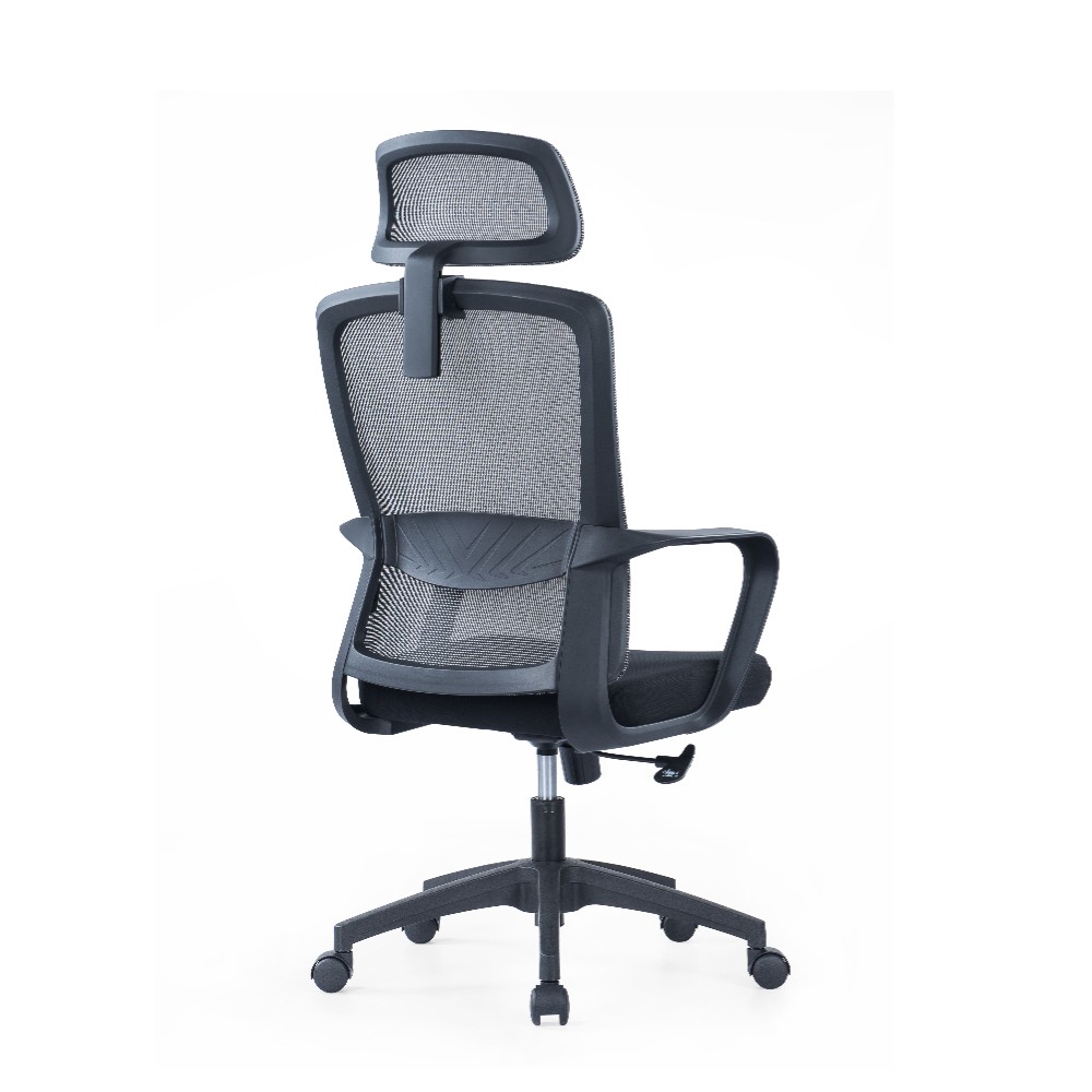 Кресло компьютерное SitZone U-060A, сетка, ткань, черный, 2 шт/упак - 4