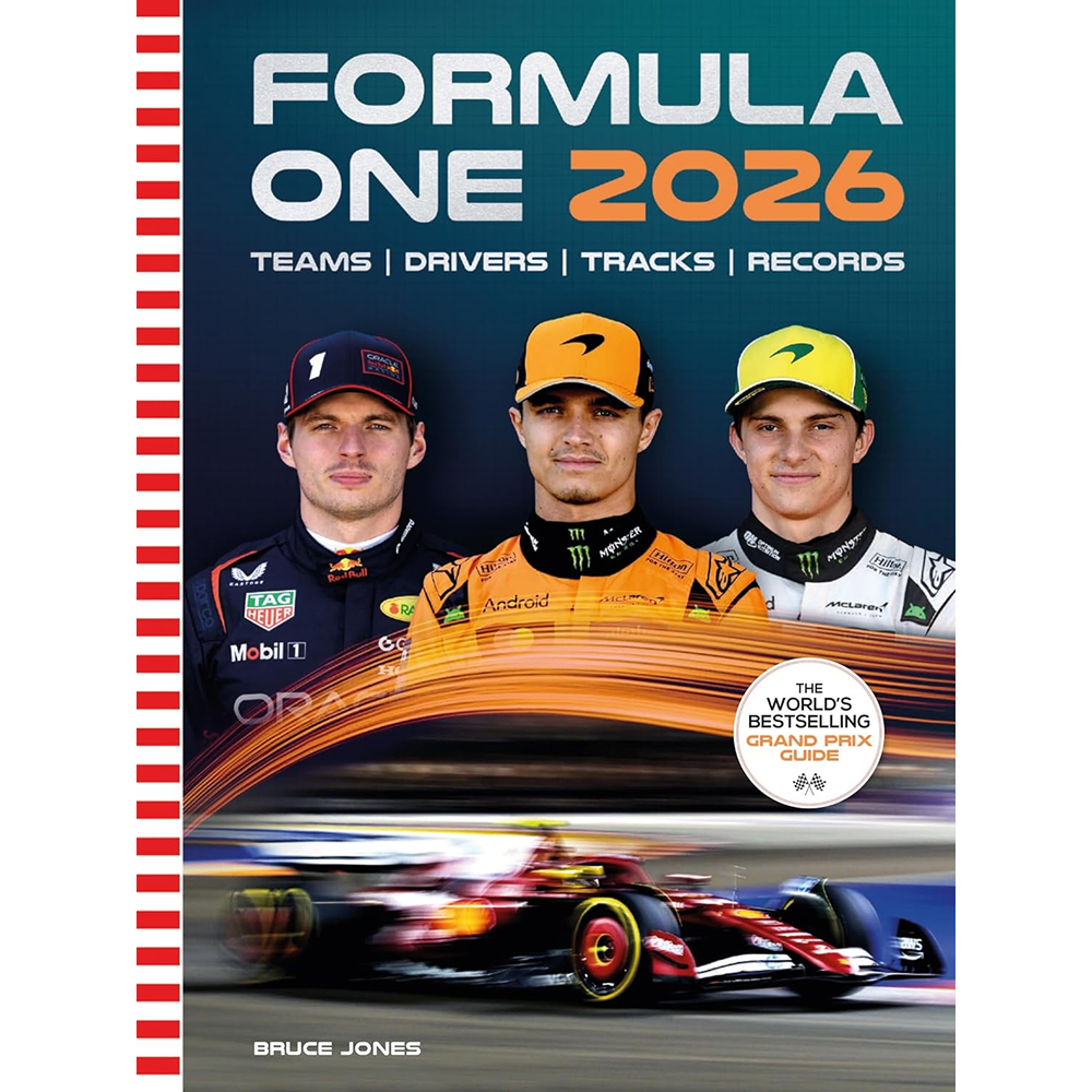 Книга на английском языке "Formula One 2026. The World’s Bestselling Grand Prix Guide"
