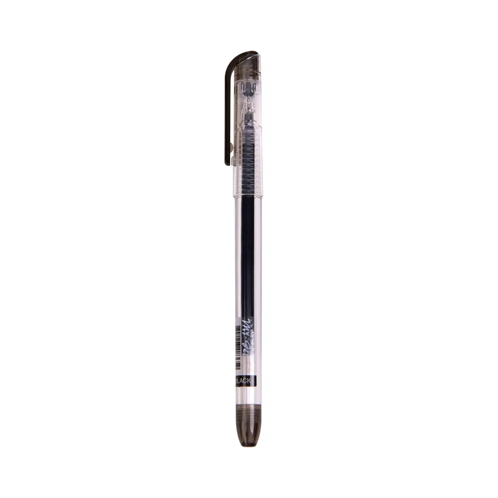 Ручка гелевая "My-Gel Standard", 0.5 мм, прозрачный, стерж. черный