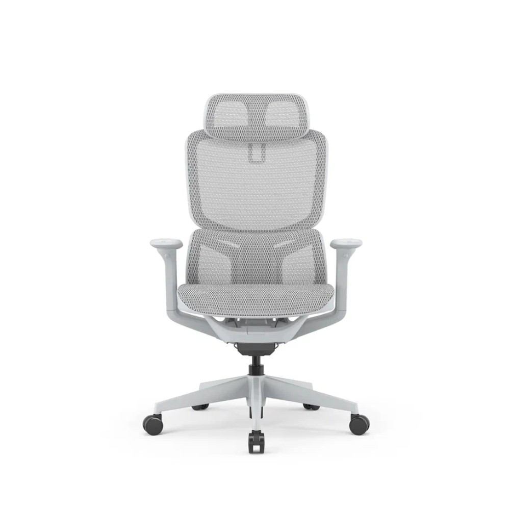 Кресло компьютерное SitZone E-JX-002А, сетка, пластик, белый - 2