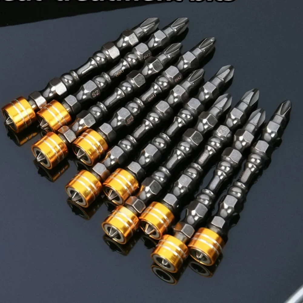 Бита Deli YS EDL255065, с ограничителем, 10 шт., PH2 x 65 мм, для ГКЛ - 10