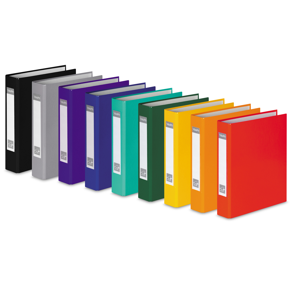 Папка на кольцах "VauPe", 4 кольца, А5, синий