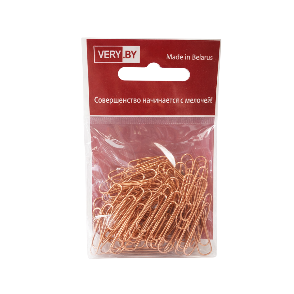 Скрепки овальные "VB", 28 мм