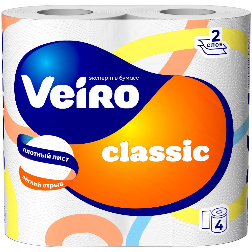 Бумага туалетная "Veiro Classic"