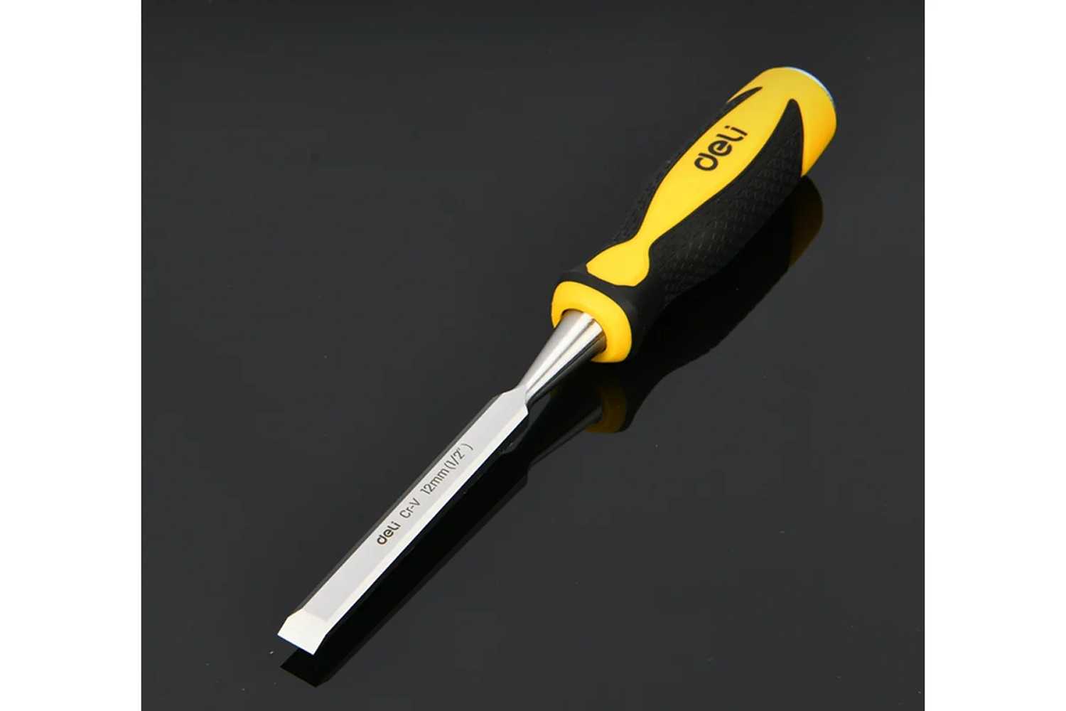 Стамеска Deli DL6212-E1, 12 мм, желтый - 3