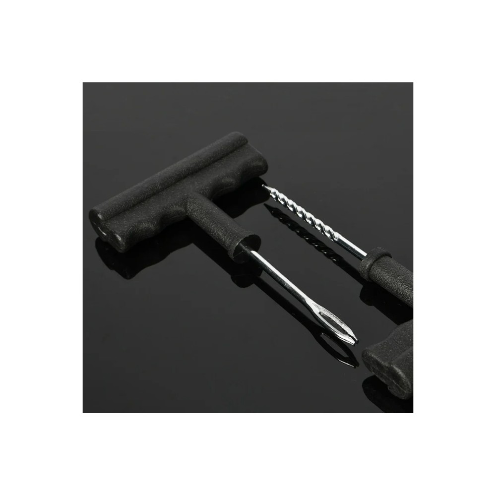 Комплект для ремонта шин Deli YS EDL120001, 7 предметов, черный - 4