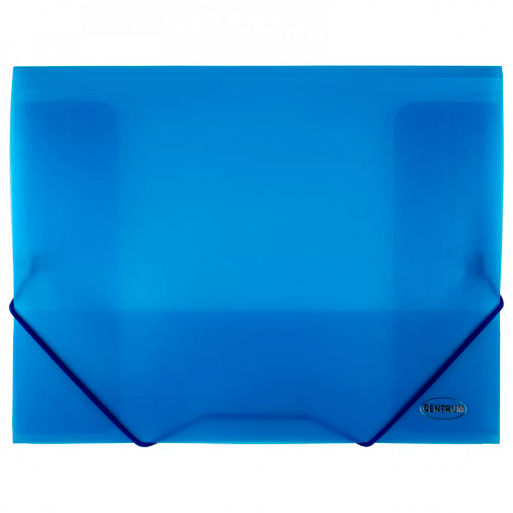  Папка на резинках "Centrum", А4, 15 мм, пластик, ассорти