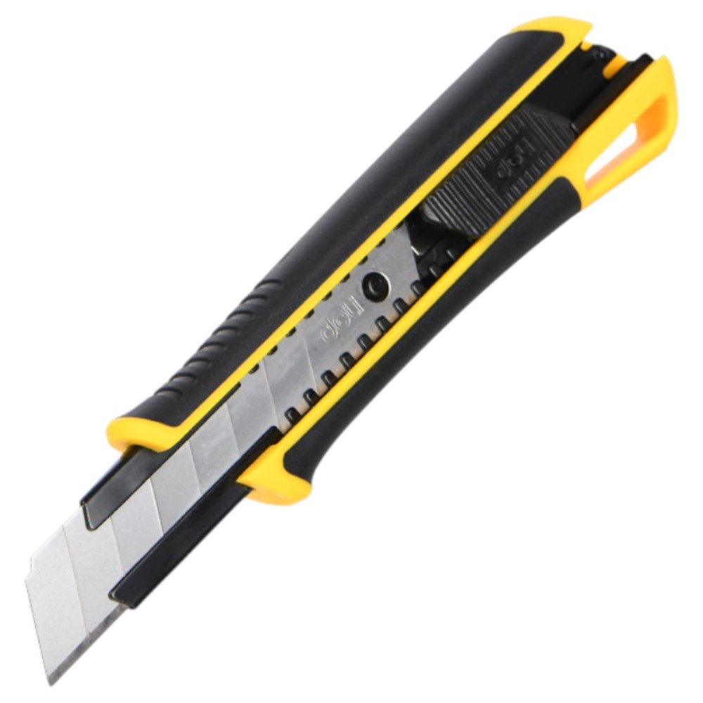 Нож строительный Deli YS EDL003H