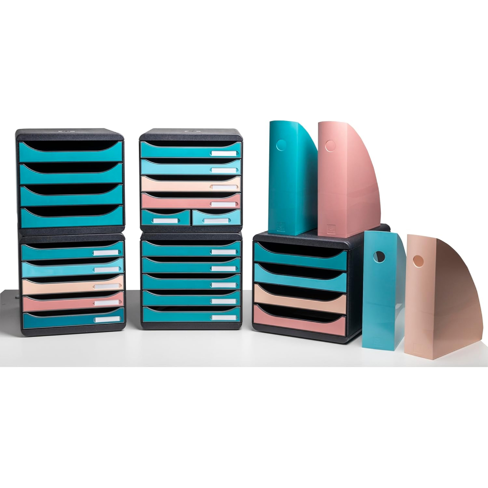 Модуль вертикальный Exacompta "Skandi", розовый нюд - 3