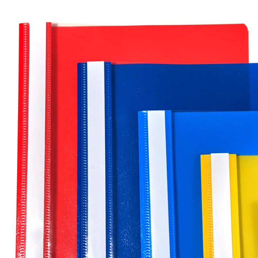 Папка-скоросшиватель "Panta Plast", А4, синий - 5