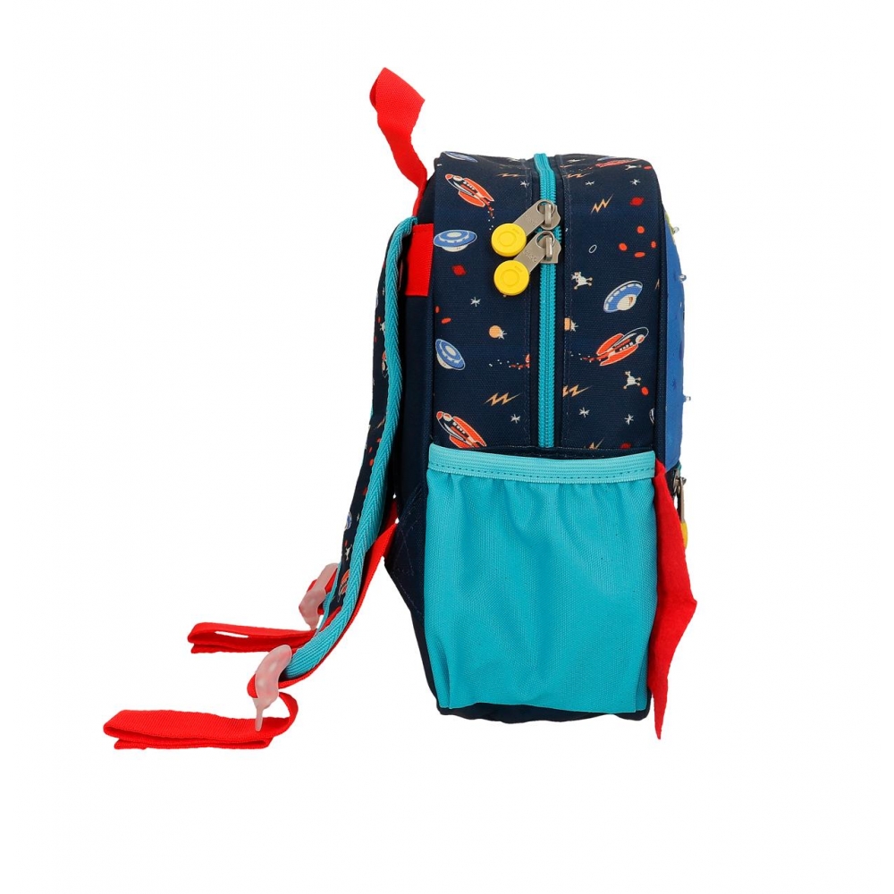 Рюкзак школьный Enso "Outer space" S, синий, черный