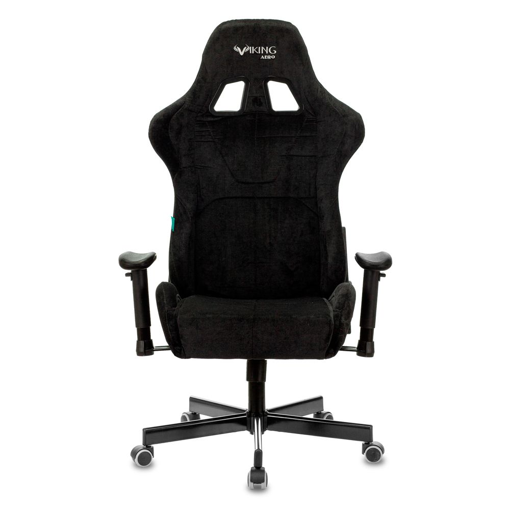 Кресло игровое Бюрократ VIKING "KNIGHT FABRIC", ткань, металл, черный - 12