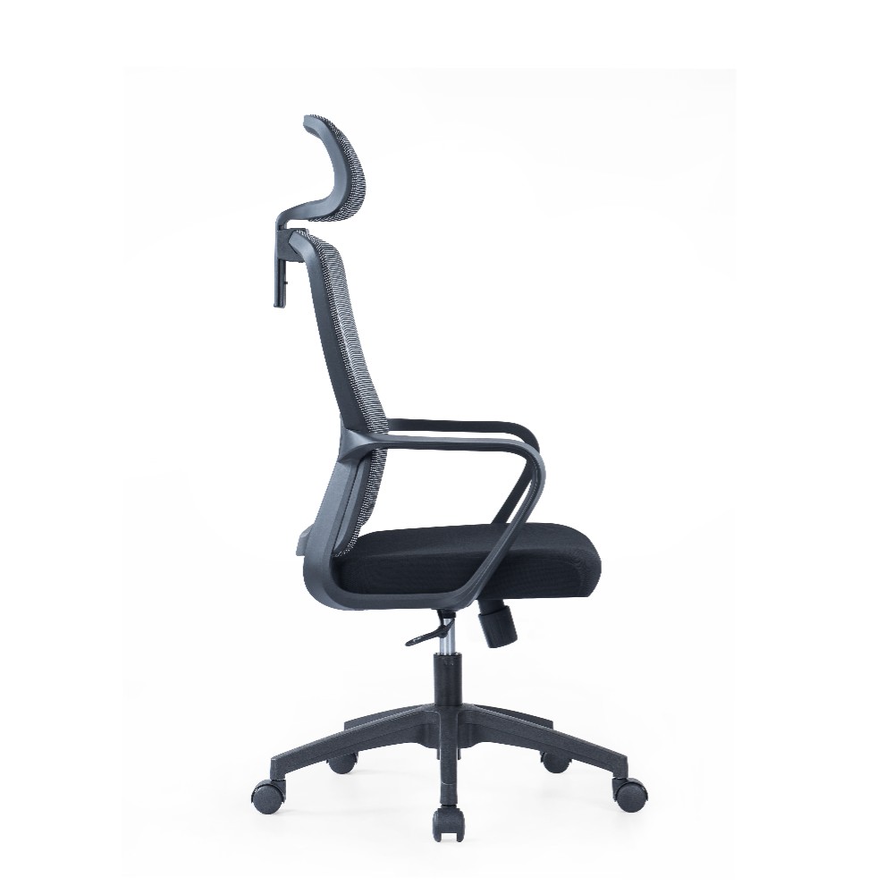 Кресло компьютерное SitZone U-060A, сетка, ткань, черный, 2 шт/упак - 2