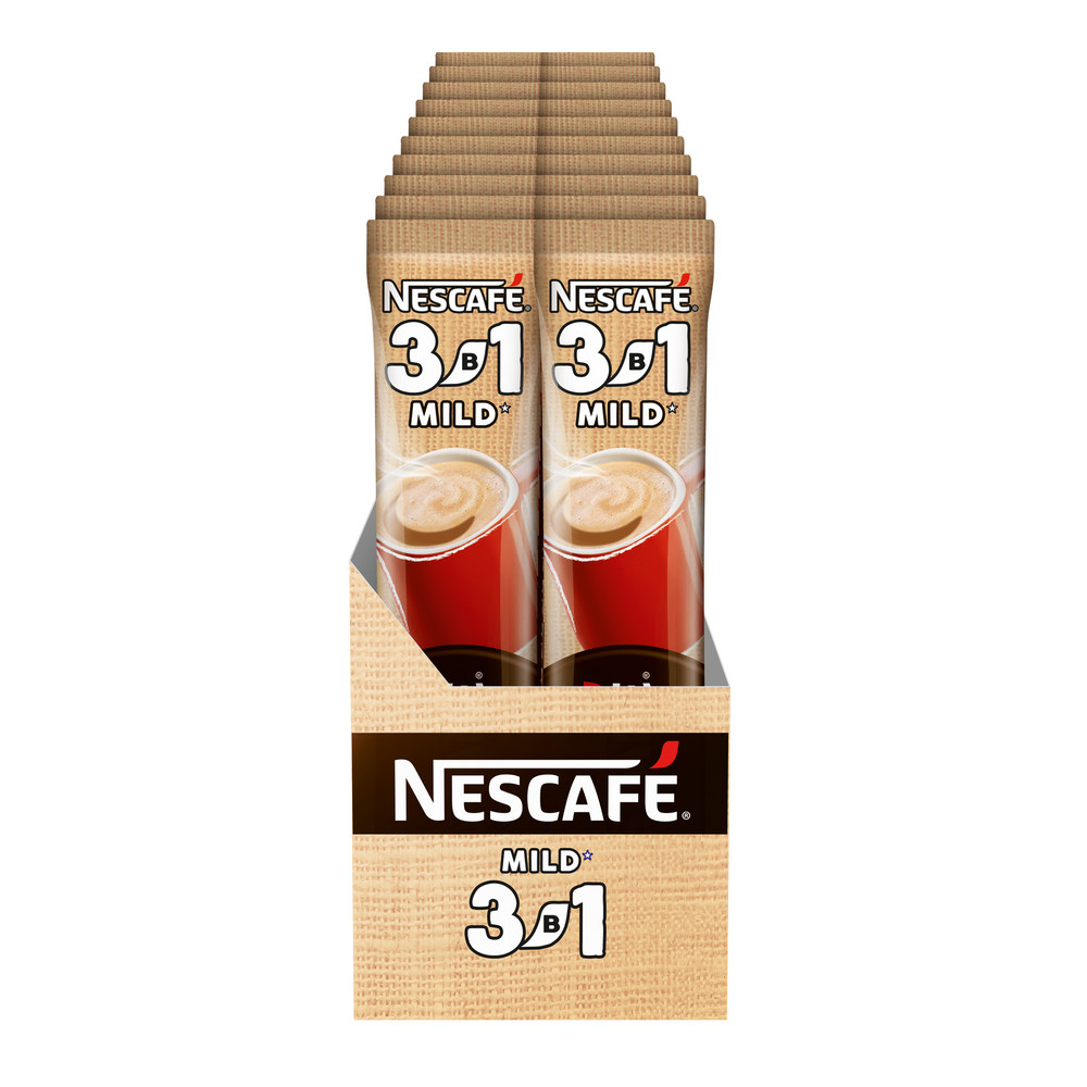 Кофейный напиток "Nescafe" 3в1 мягкий, растворимый, 16 г - 15