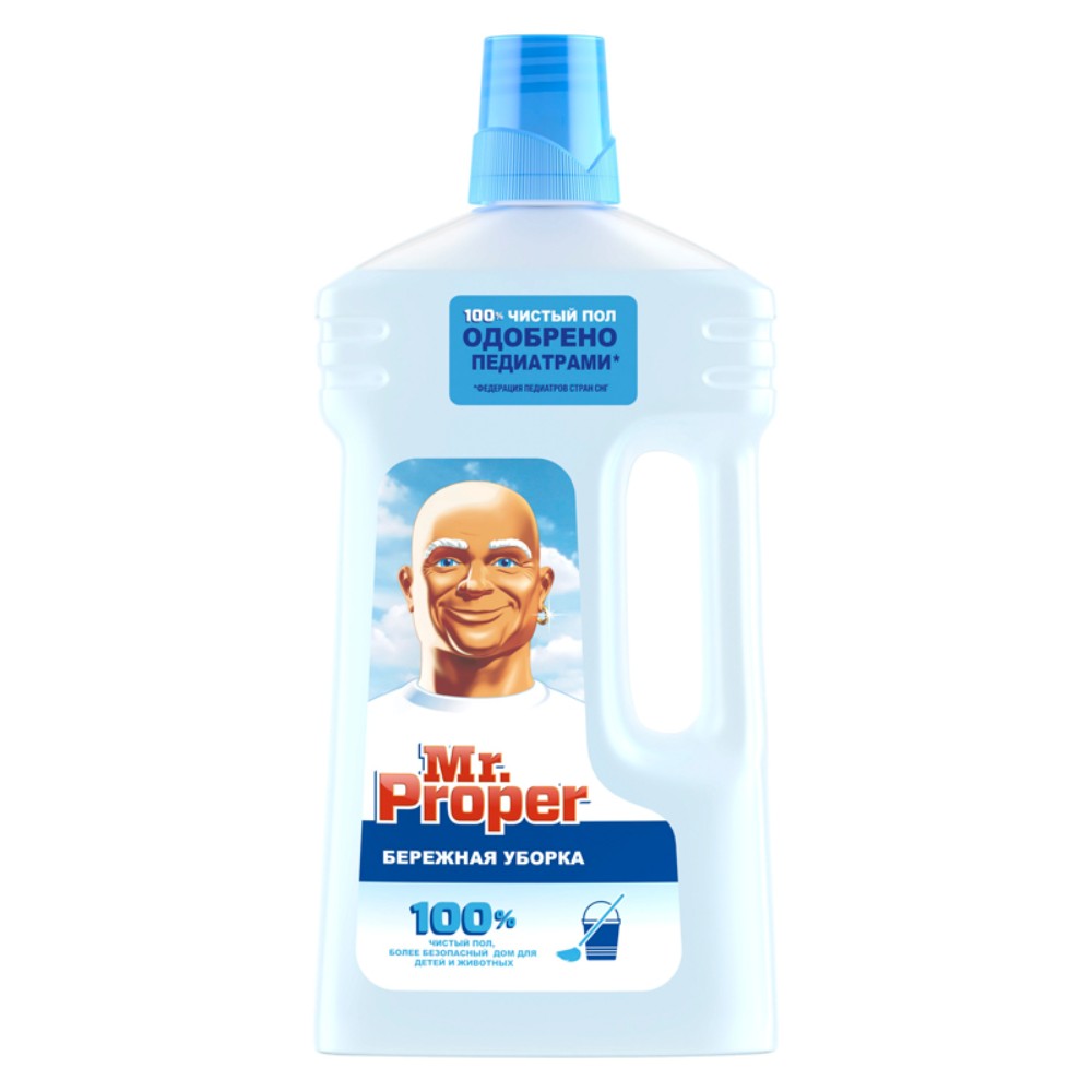 Средство моющее для пола и стен "Mr.Proper Бережная уборка"