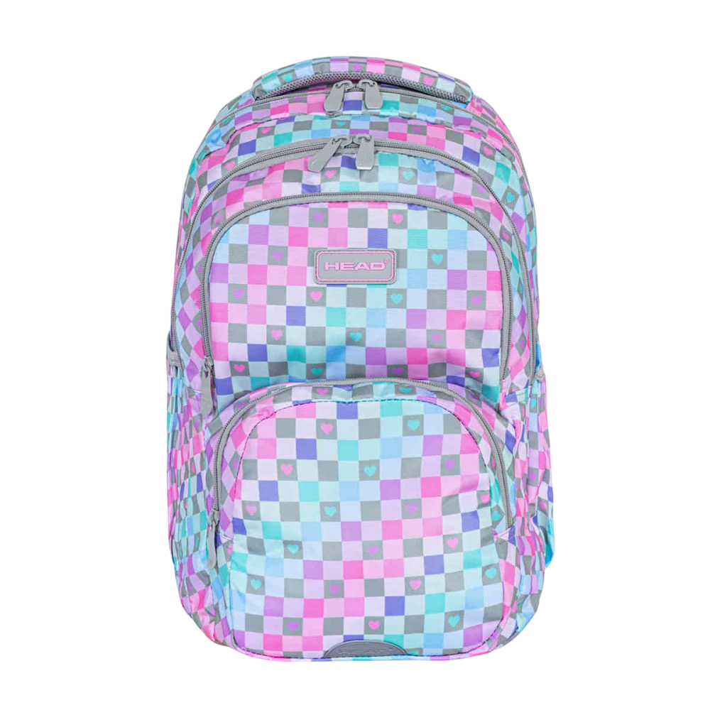 Рюкзак школьный "Checkered Hearts"