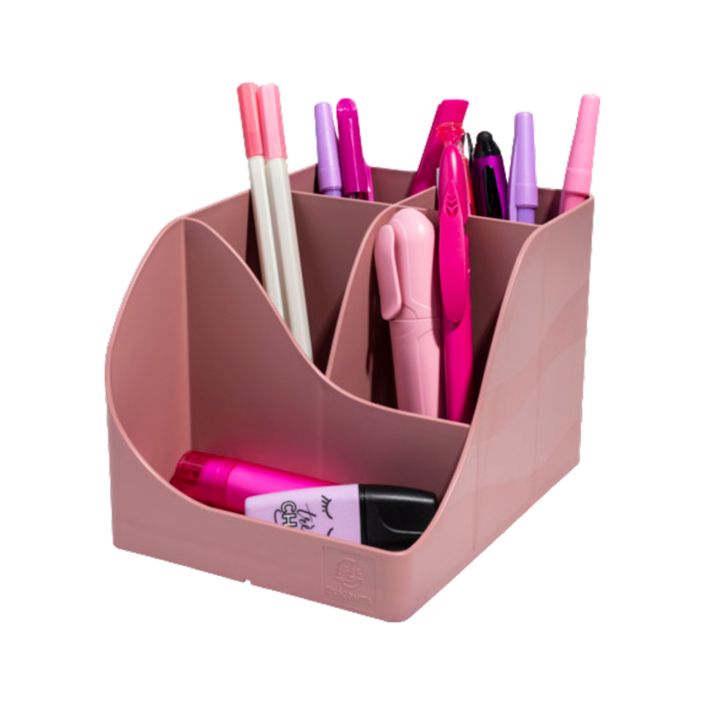 Подставка для ручек Exacompta "Skandi", 155x119x109 мм, пыльная роза