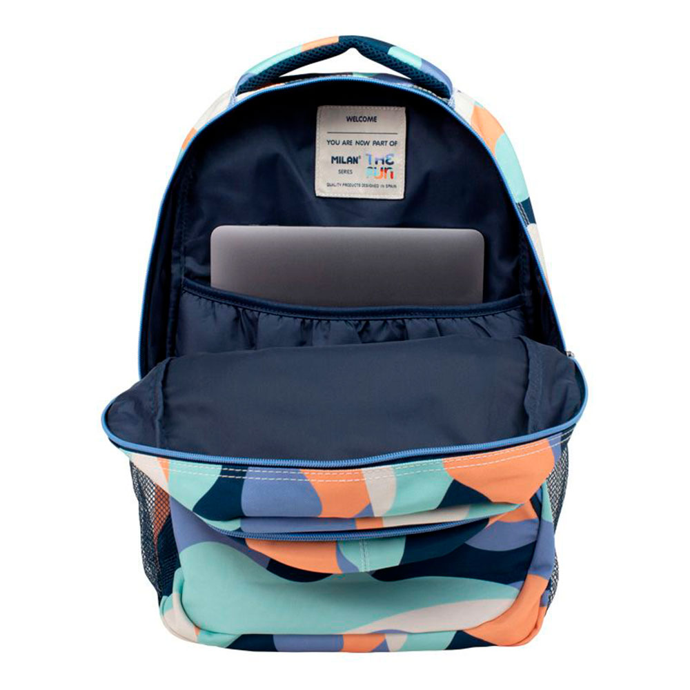 Рюкзак для учащихся начальных классов "Fun", синий, разноцветный - 5