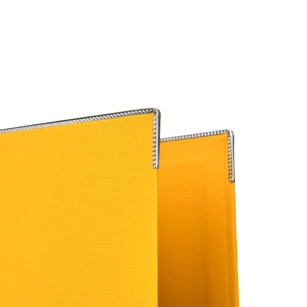 Папка-регистратор "Yesli:", А4, 50 мм, ПВХ, желтый - 3