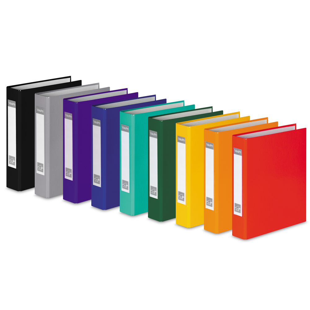 Папка на кольцах "VauPe", 2 кольца, А5, синий