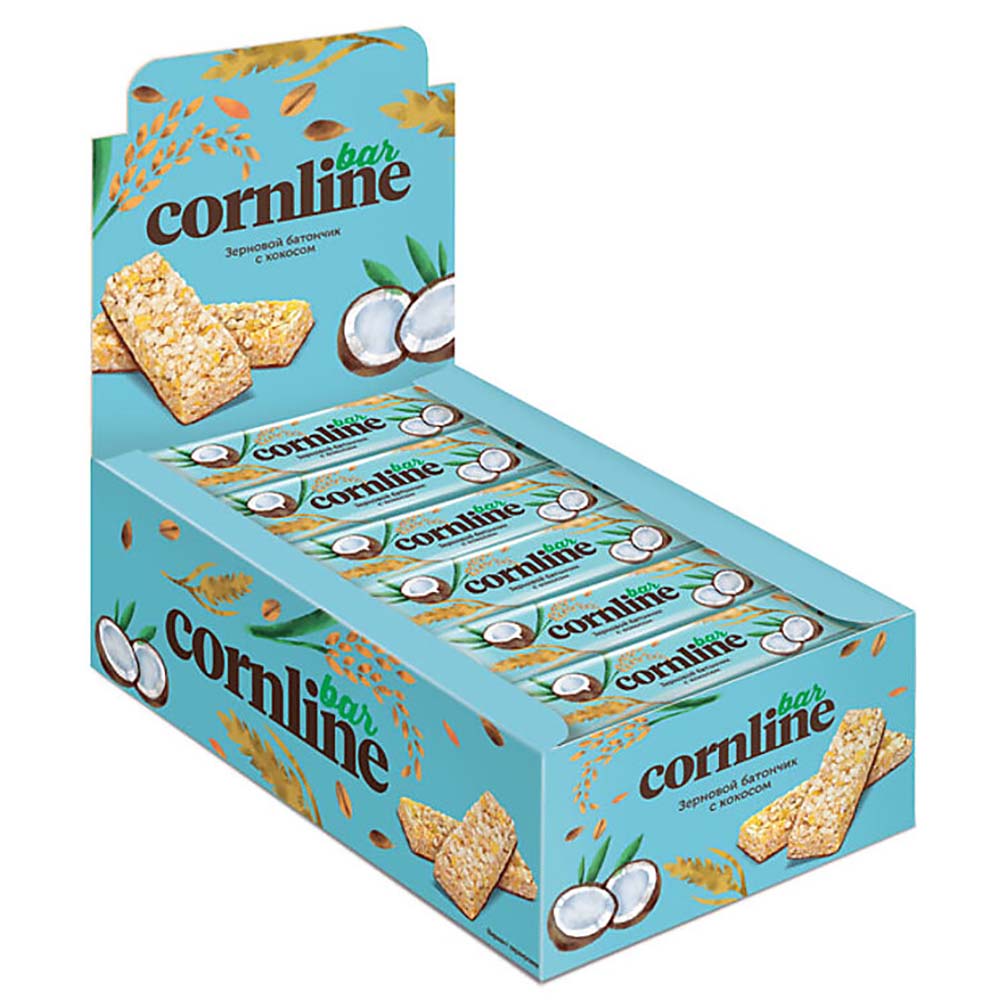 Батончик "Cornline", 30 г, с кокосом - 2