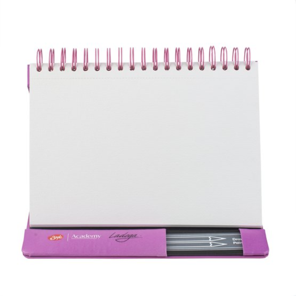 Скетчбук для акварели "Ладога", 17.5х25 см, 20 листов, розовый - 2