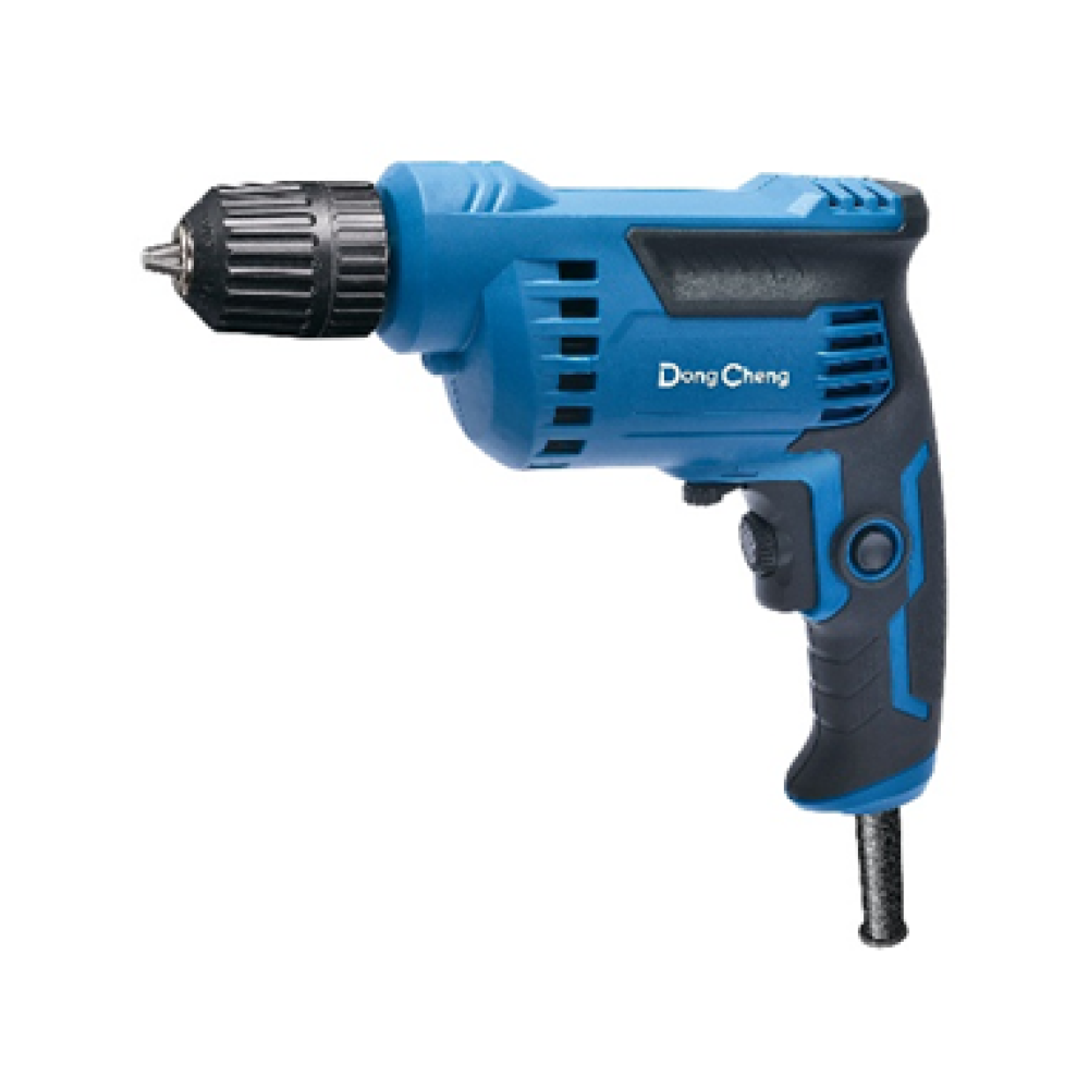 Дрель DongCheng DJZ05-10BK, 600 Вт, 3000 об/мин