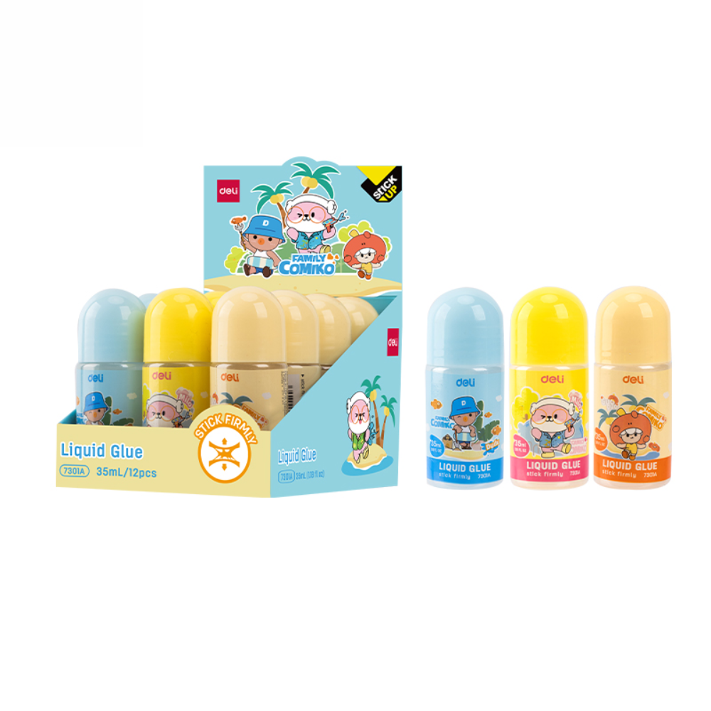 Клей бумажный Deli "Liquid Glue 7301А", 35 мл
