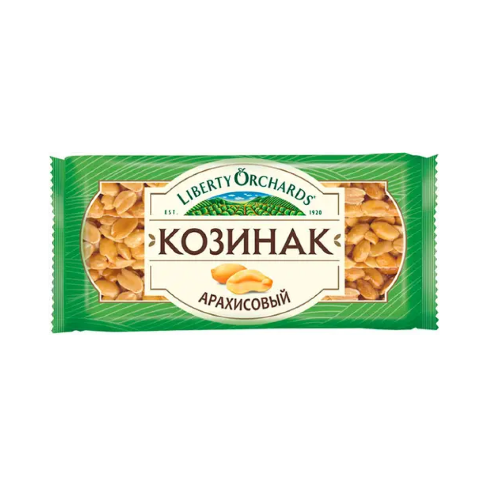 Козинак "Liberty Orchards" арахисовый, 150 гр