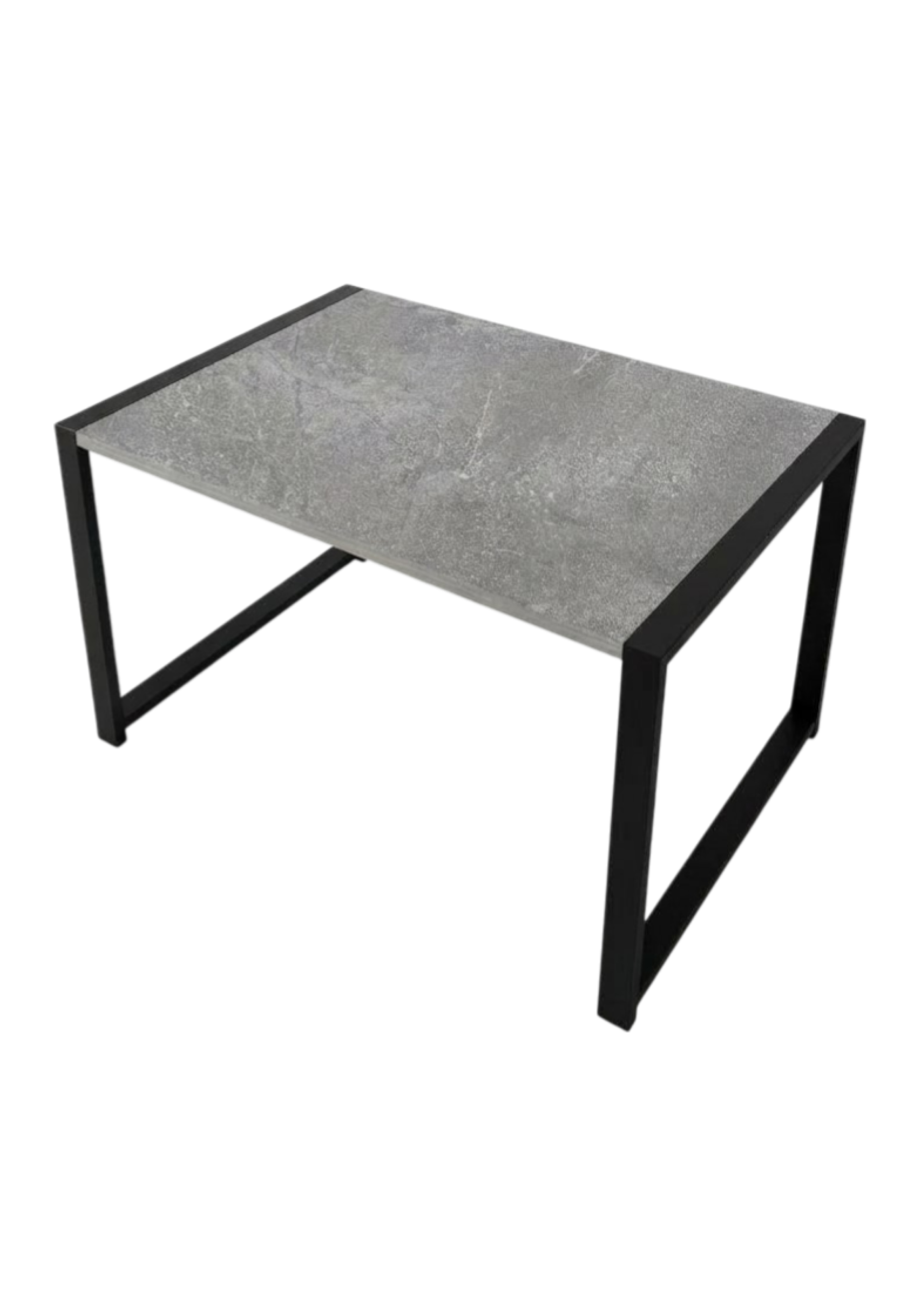 Стол журнальный ALLERD RION, черный муар, Бетон