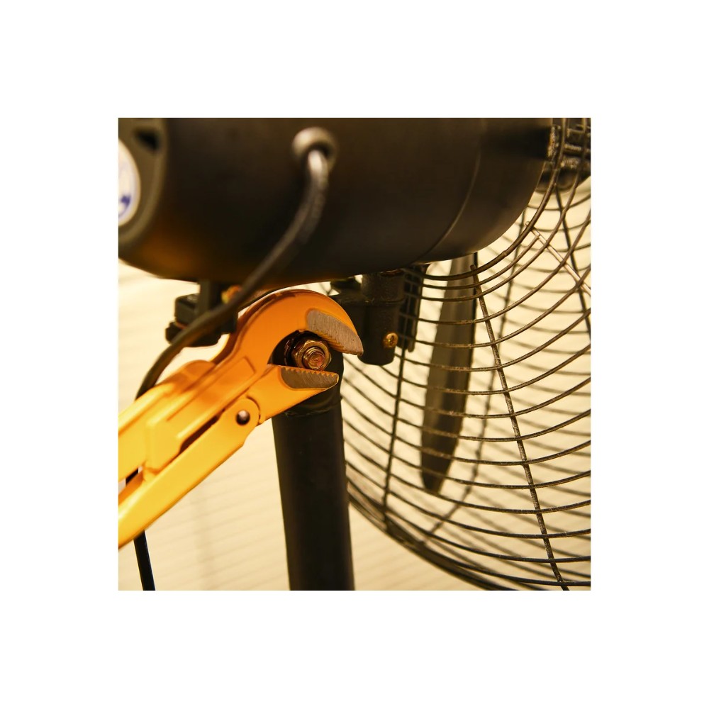 Ключ трубный Deli YS EDL105267 2",тип S, раскрытие губок 67 мм, желтый - 7