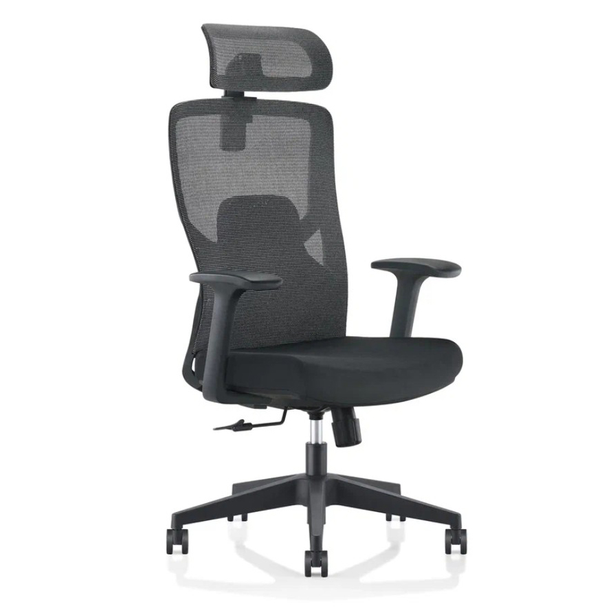 Кресло для руководителя SitZone U-063A сетка, черный