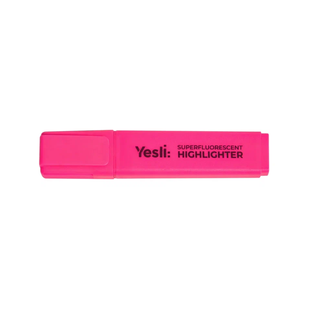 Маркер текстовый "Yesli:", розовый