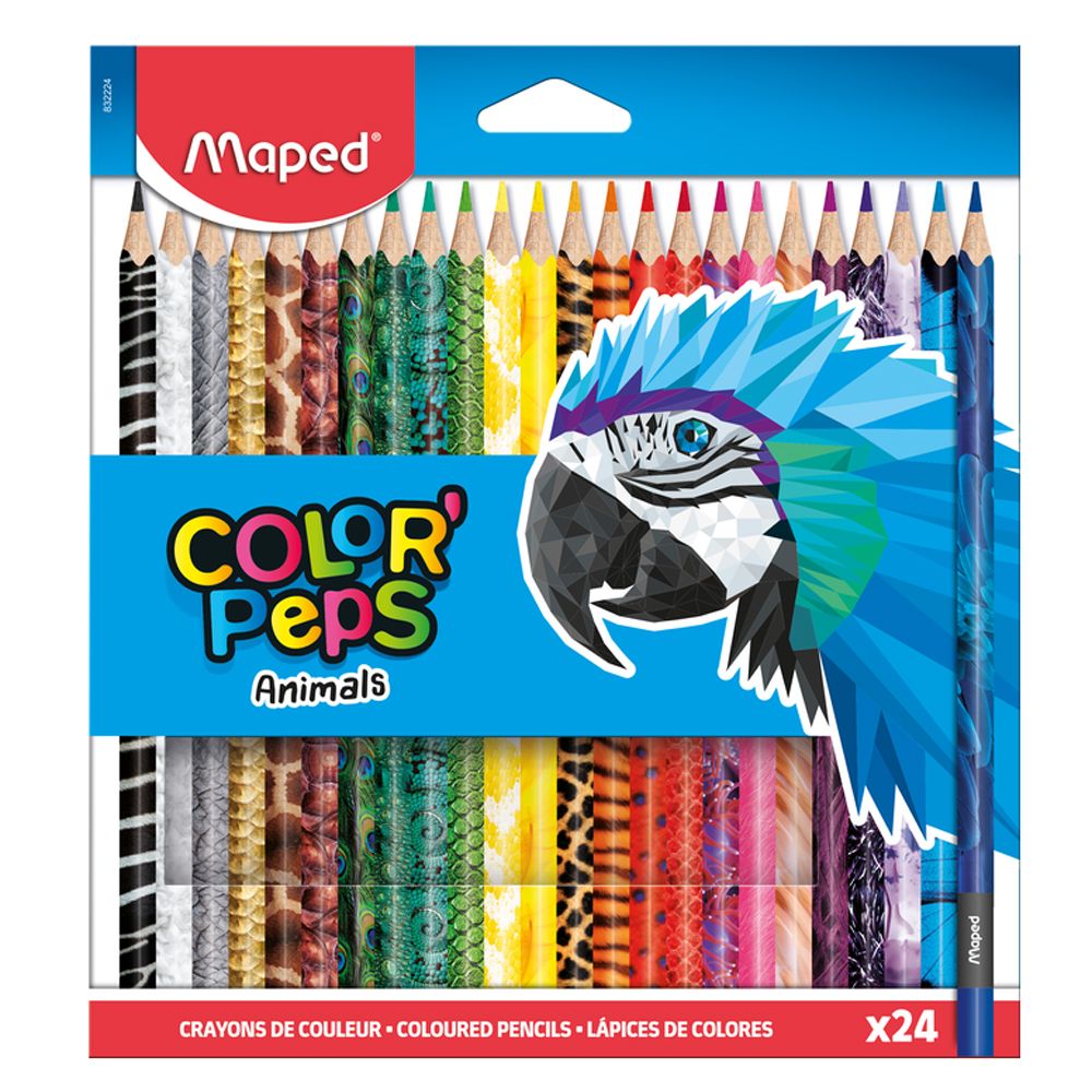 Цветные карандаши "Color' Peps Animal"